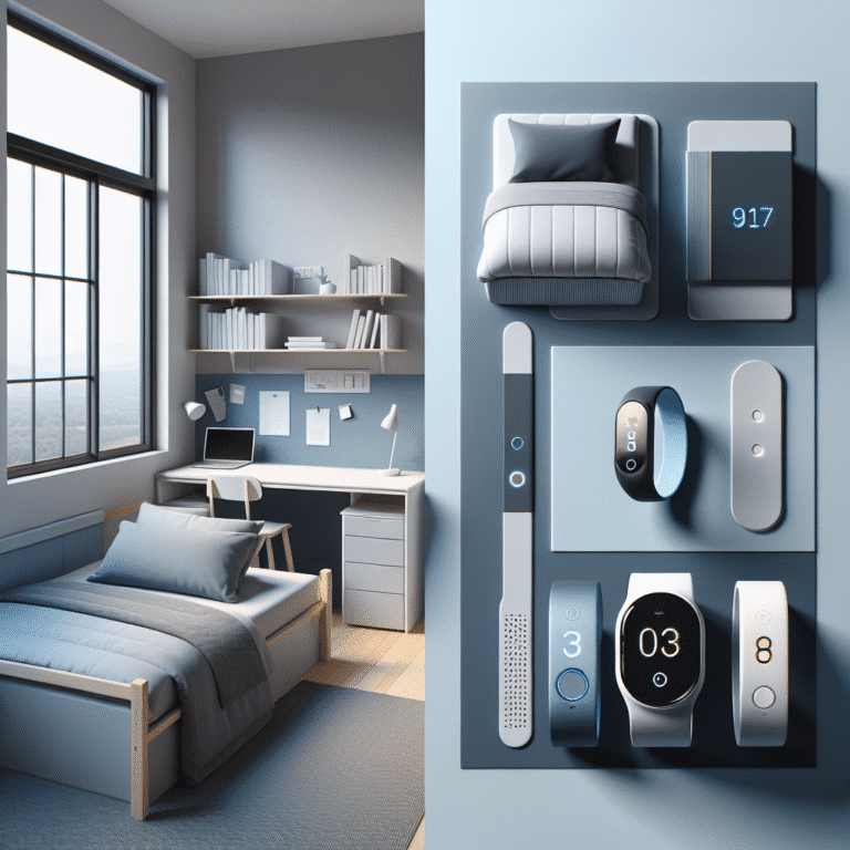 top-rated sleep monitors tailored for dorm rooms