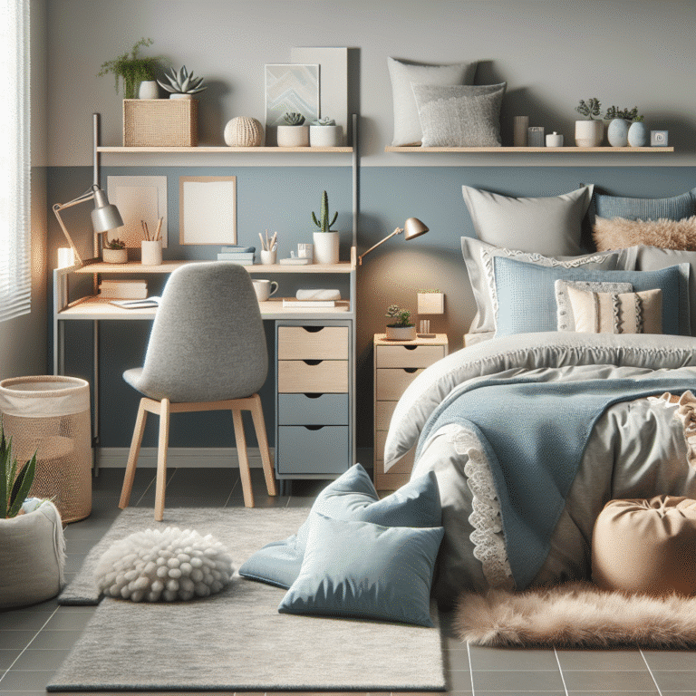 Affordable DIY ways to create a sleep-friendly dorm space