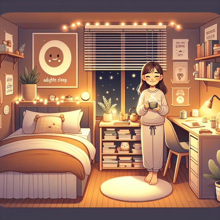 DIY dorm room sleep hacks for better rest