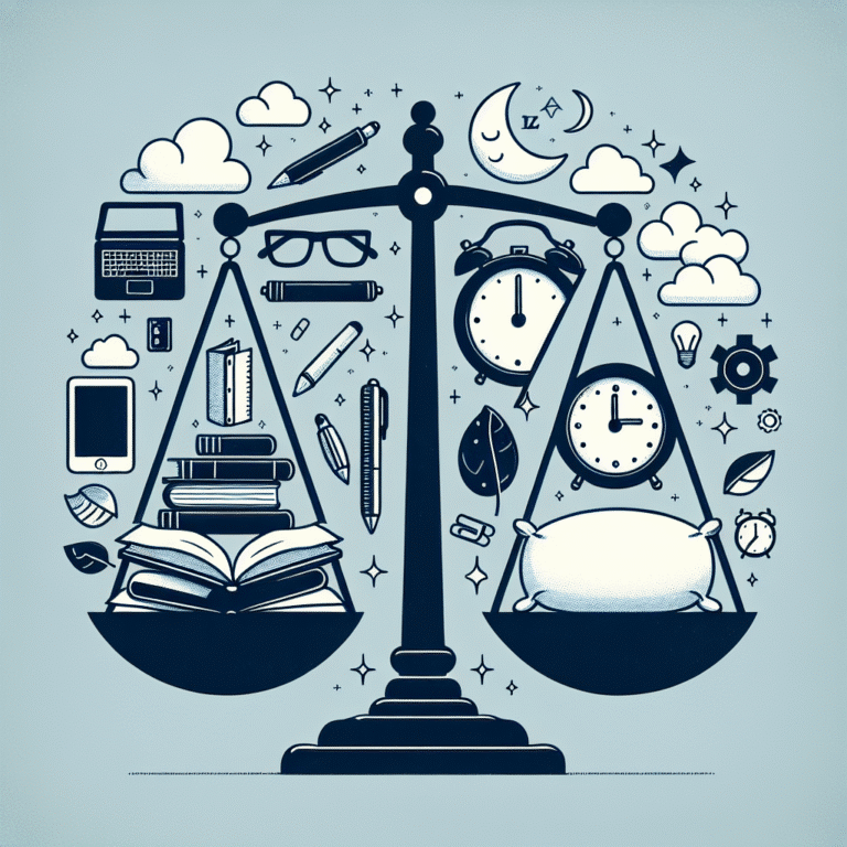 balancing studies and sleep: essential strategies for college success