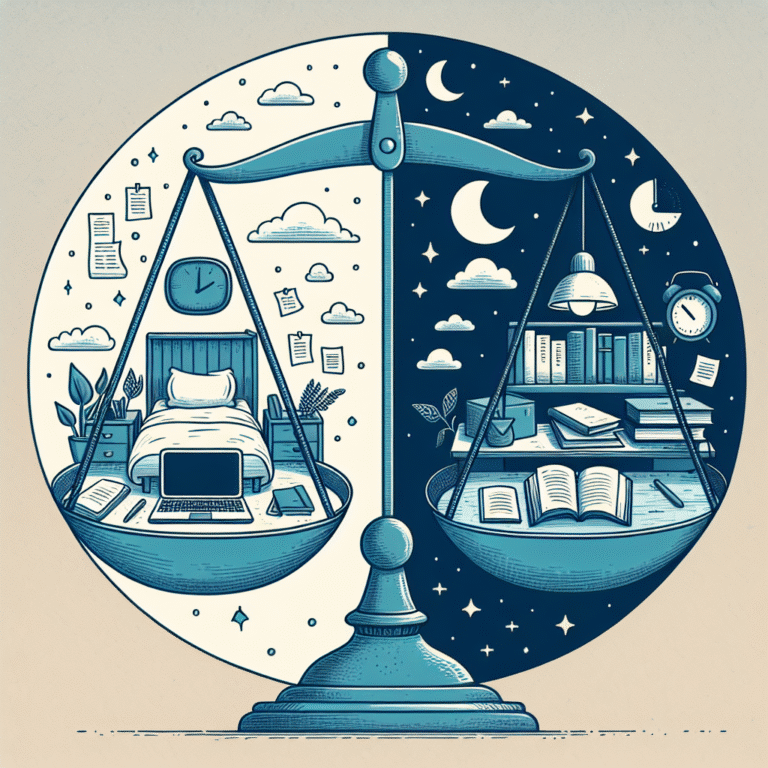 Balancing Sleep and Study: Strategies for College Success