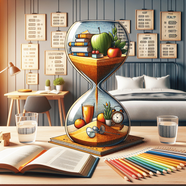 Creating a Study Schedule that Respects Sleep Needs