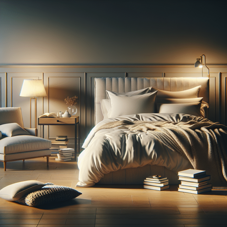 Sleep-friendly furniture arrangements and organization tips