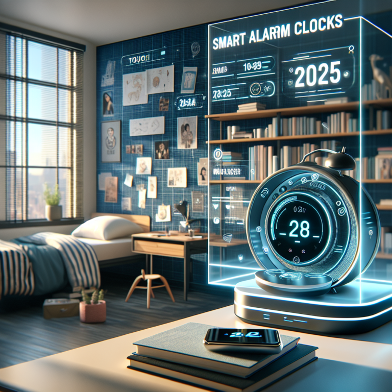 top smart alarm clocks for college dorms in 2025
