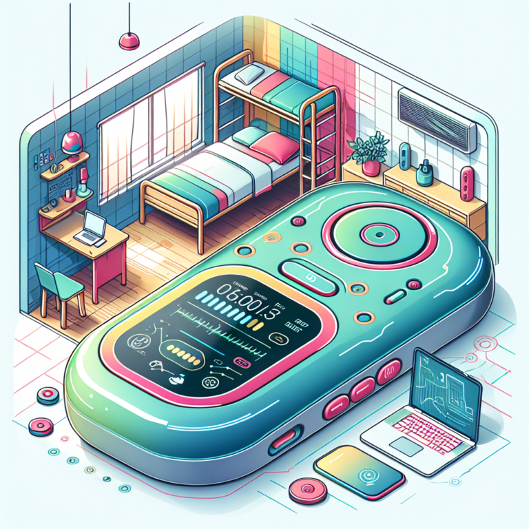 compact sleep trackers for small spaces in college