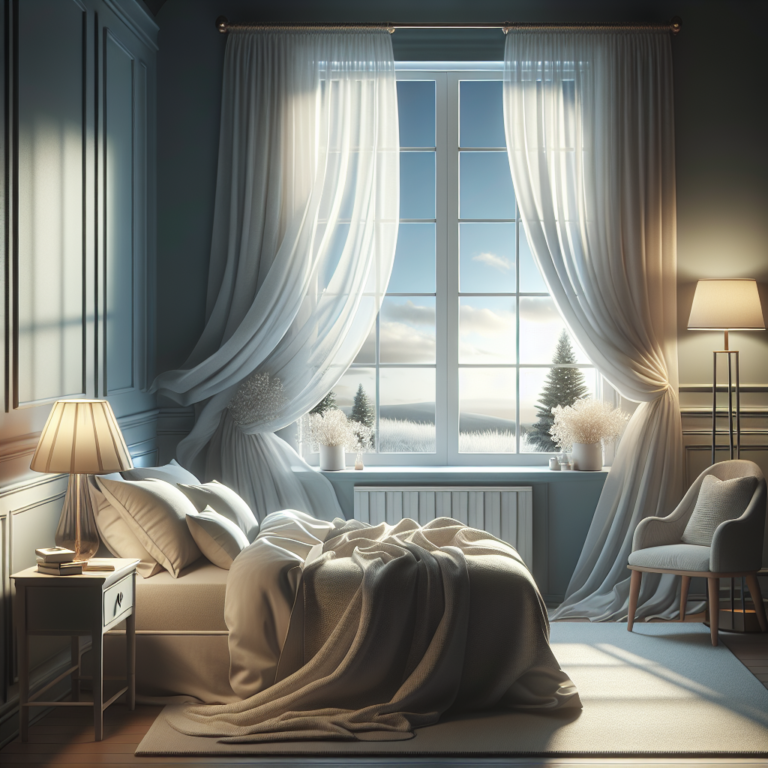 Improving airflow and lighting for a peaceful sleep atmosphere