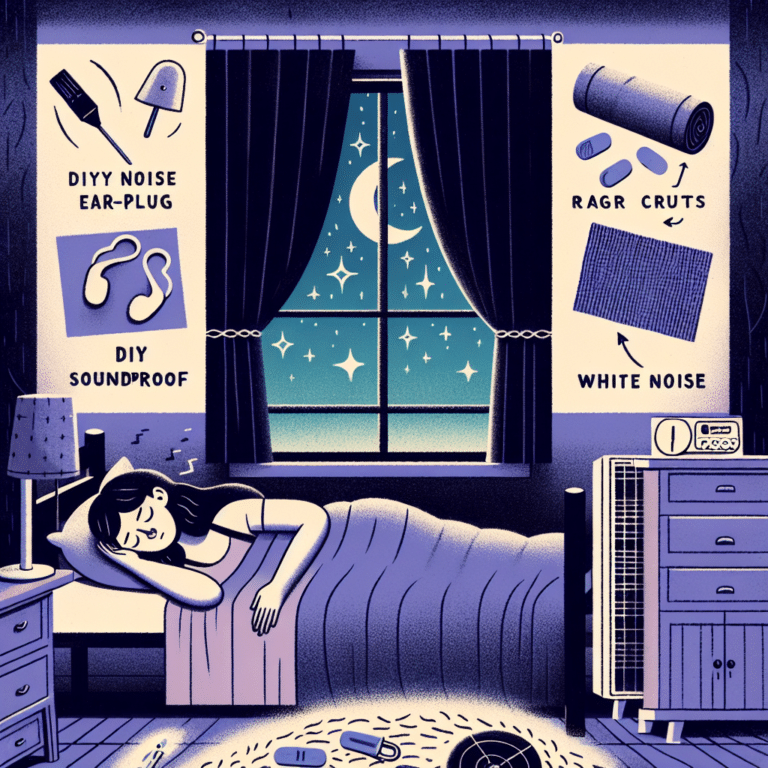 cheap DIY hacks to drown out noise for better rest